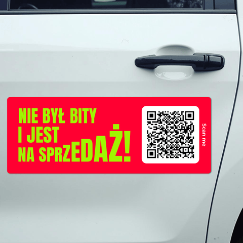 Custom Car Sticker – 'Never Crashed and Up for Sale' 3 - Pack - Sticker Brothers