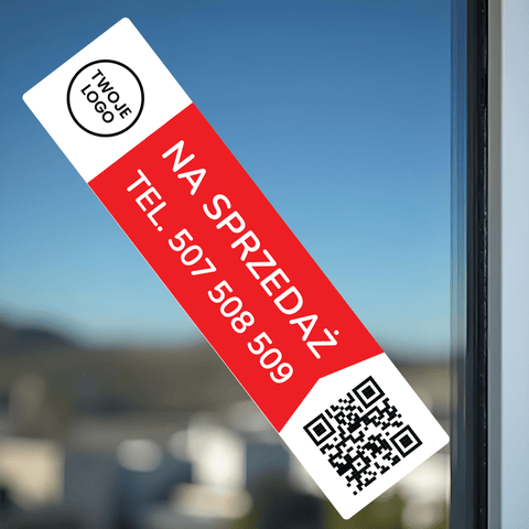 Property For Rent Window Sticker 2 - Pack - Sticker Brothers
