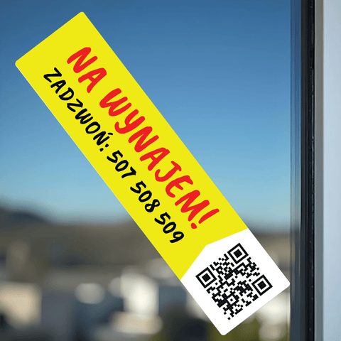 Property For Rent Window Sticker 2 - Pack - Sticker Brothers