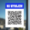 Property For Sale or Rent QR Window Sticker - Sticker Brothers