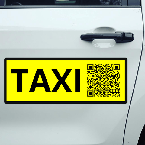 TAXI QR Sticker 3 - Pack - Sticker Brothers