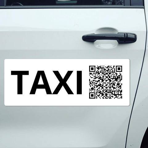 TAXI QR Sticker 3 - Pack - Sticker Brothers